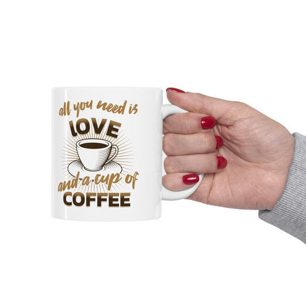 The Love Brew - Your Perfect Coffee Companion! Mug Printify 
