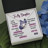 The Love Knot Necklace for Daughter - Love Dad Jewelry ShineOn Fulfillment 