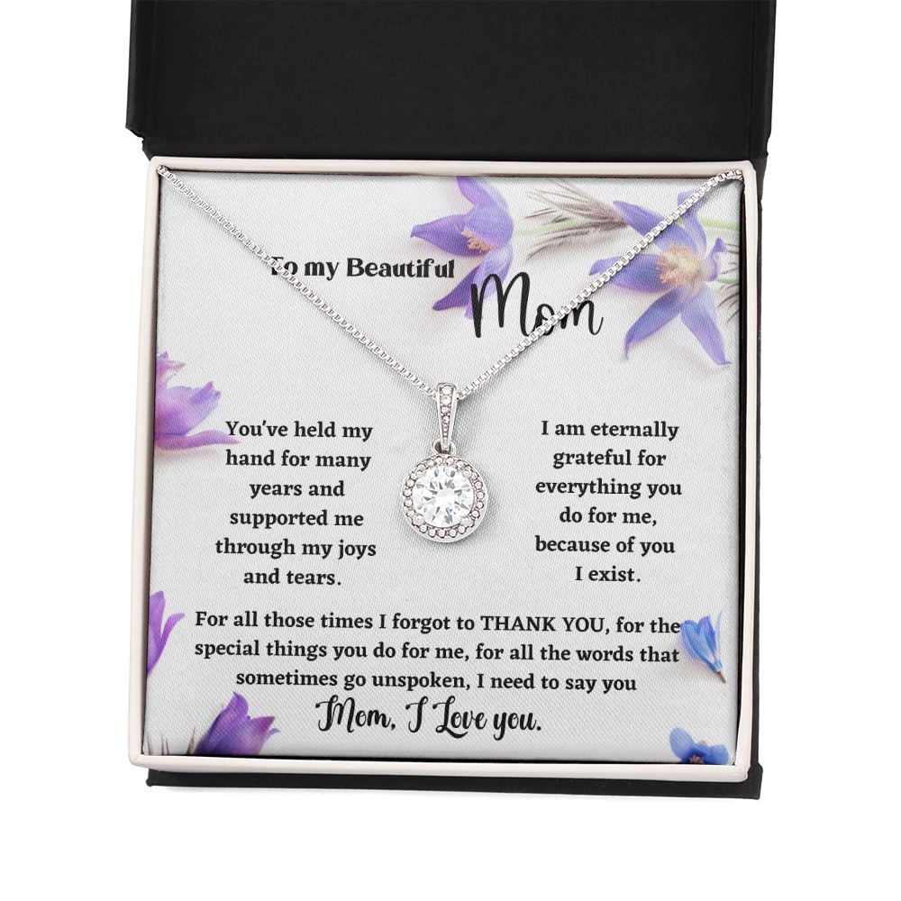 To my beautiful Mom - Eternal Hope Necklace Jewelry ShineOn Fulfillment 