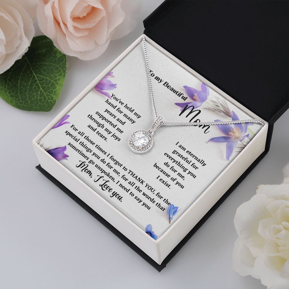 To my beautiful Mom - Eternal Hope Necklace Jewelry ShineOn Fulfillment 