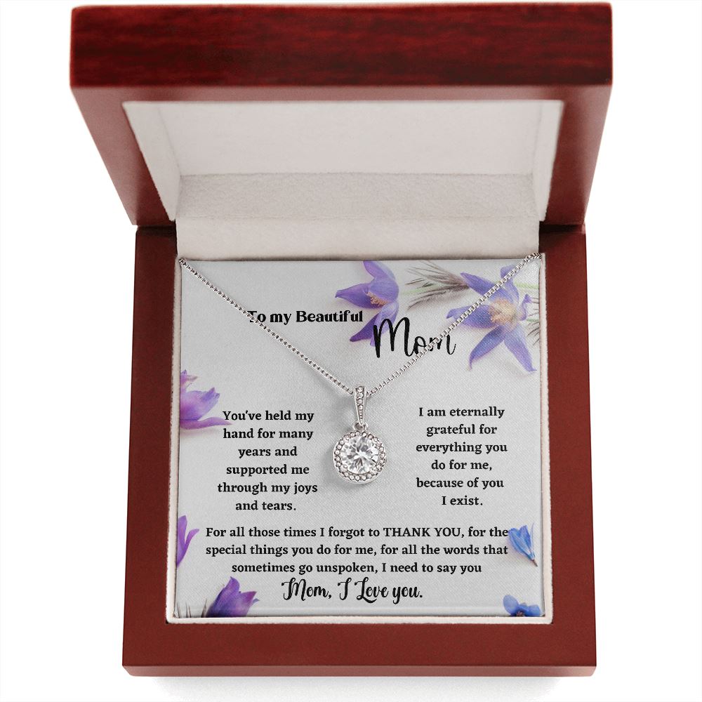 To my beautiful Mom - Eternal Hope Necklace Jewelry ShineOn Fulfillment 