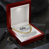 To my DAD, my Hero - Cuban Link Chain Necklace Jewelry ShineOn Fulfillment 