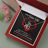 To my Future Wife - Everlasting Love Necklace Jewelry ShineOn Fulfillment 