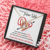 To my Future Wife - Forever Love Necklace Jewelry ShineOn Fulfillment 