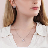 To my Granddaughter - Someday when the pages of my life end - Love Knot Earring & Necklace Set! Jewelry ShineOn Fulfillment 