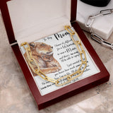 To my Mom - Forever Linked Necklace from Son Jewelry ShineOn Fulfillment 14K Yellow Gold Finish 
