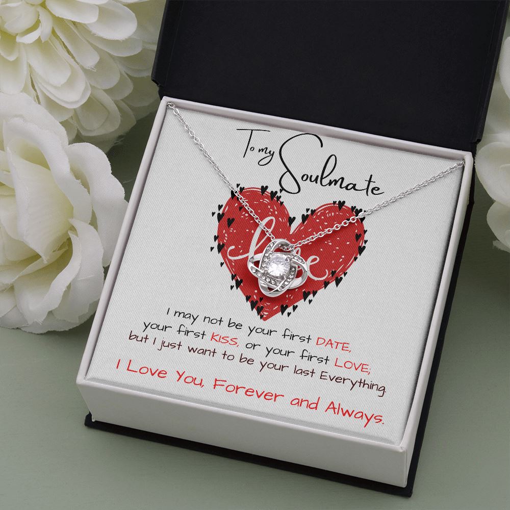 To My Soulmate - The Love Knot Necklace Jewelry ShineOn Fulfillment 