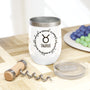 You should have this: Chill Wine Tumbler Taurus Mug Printify White 12oz 